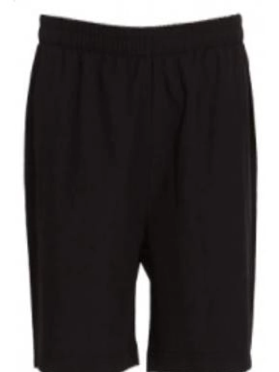 Iconic Soul Men's Black Microfibre Shorts - Lightweight & Comfortable