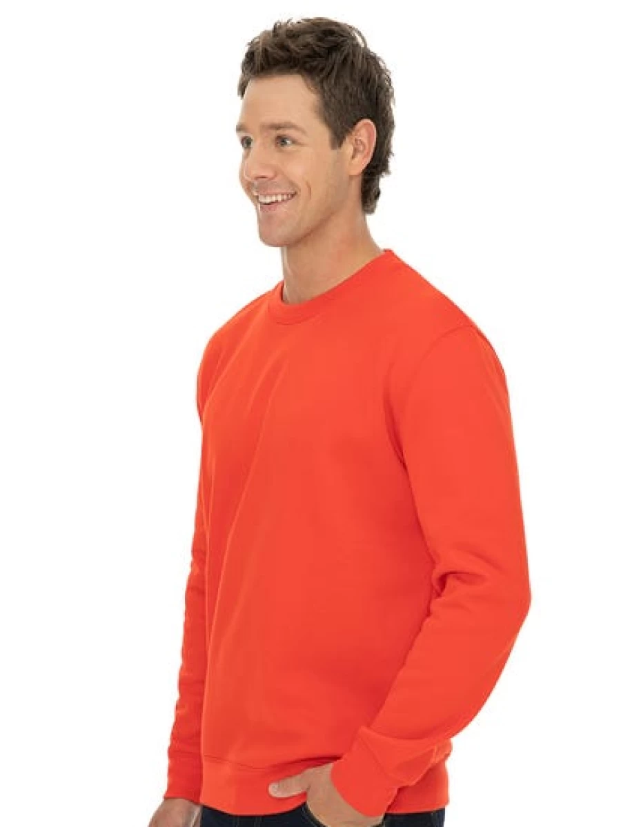Lowes Men's Fleece Sloppy Joe Orange Pullover Hoodie