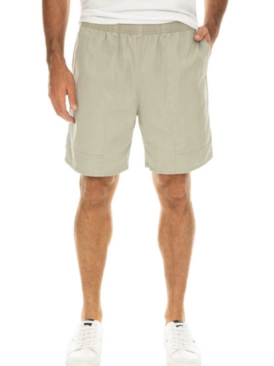 Men's Ruggers Cotton Shorts - Comfortable Grey Casual Shorts for Men