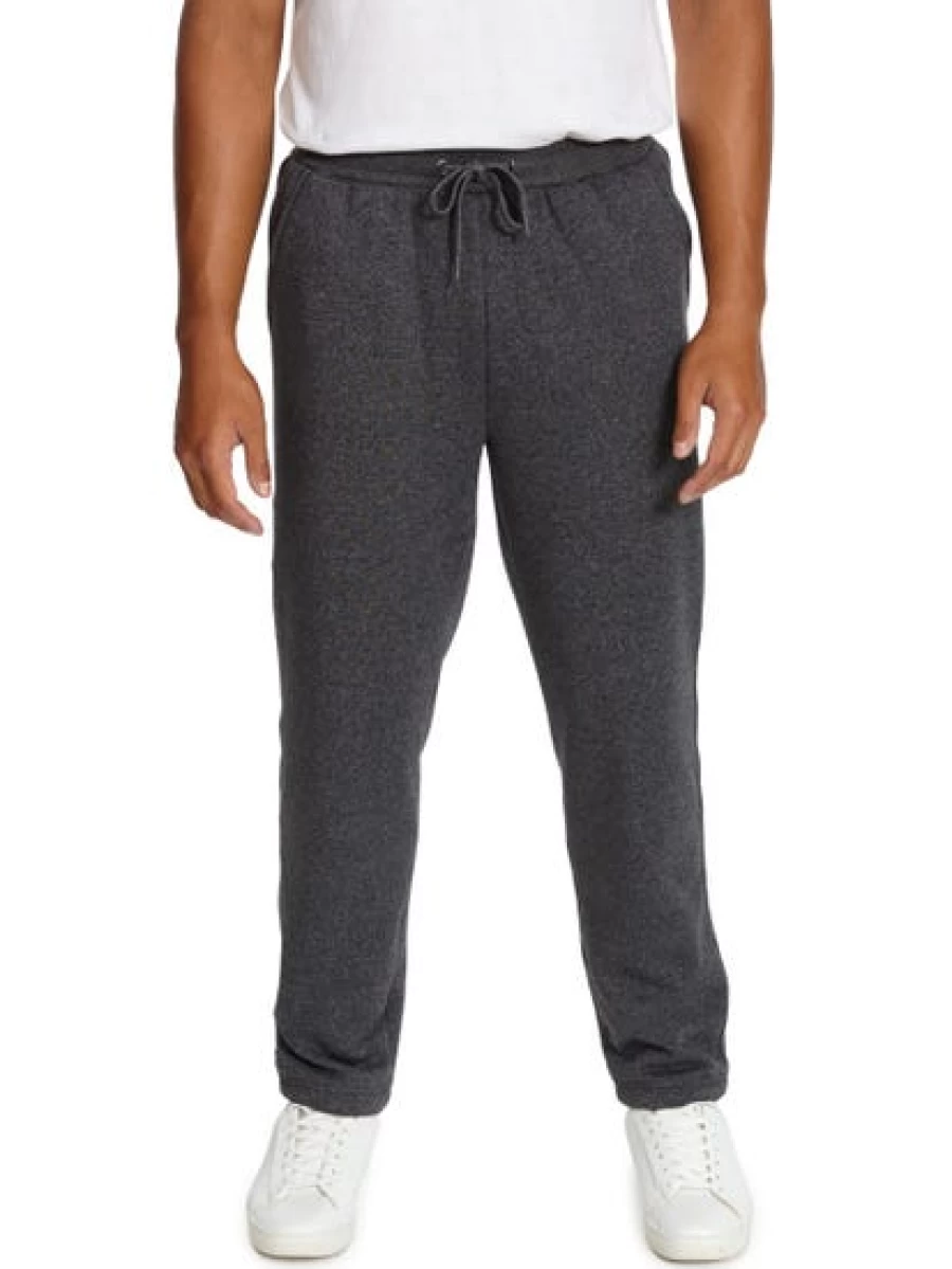 Cougars Men's Charcoal Fleece-Lined Track Pants - Warm Sherpa Lined Joggers