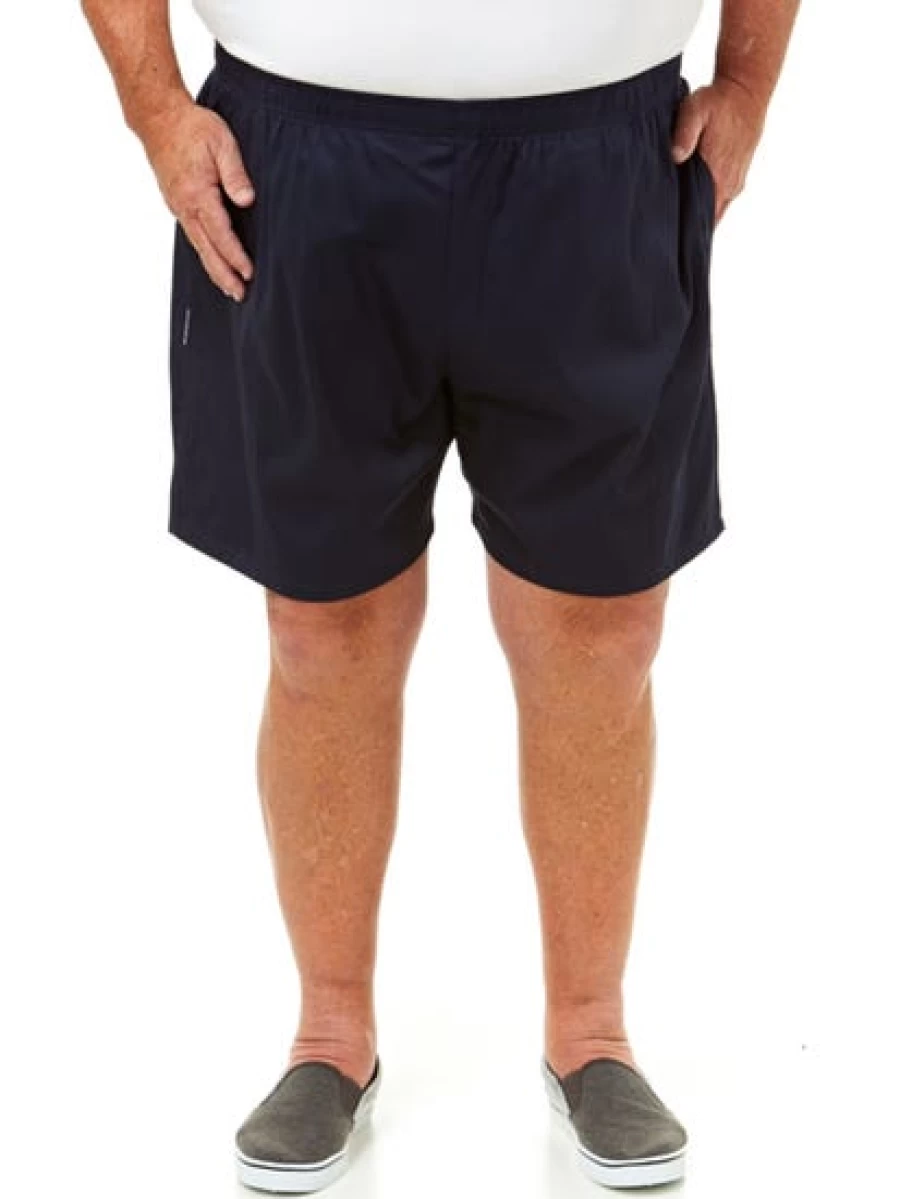 Men's Navy Long Leg Shorts by Ruggers – Durable & Comfortable Casual Wear