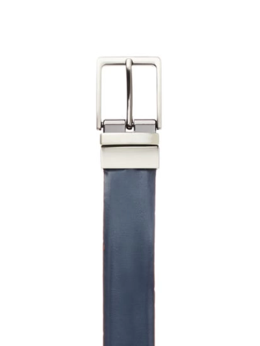 Men's Traders Reversible Leather Belt - Tan Split Leather Strap for Stylish Wear