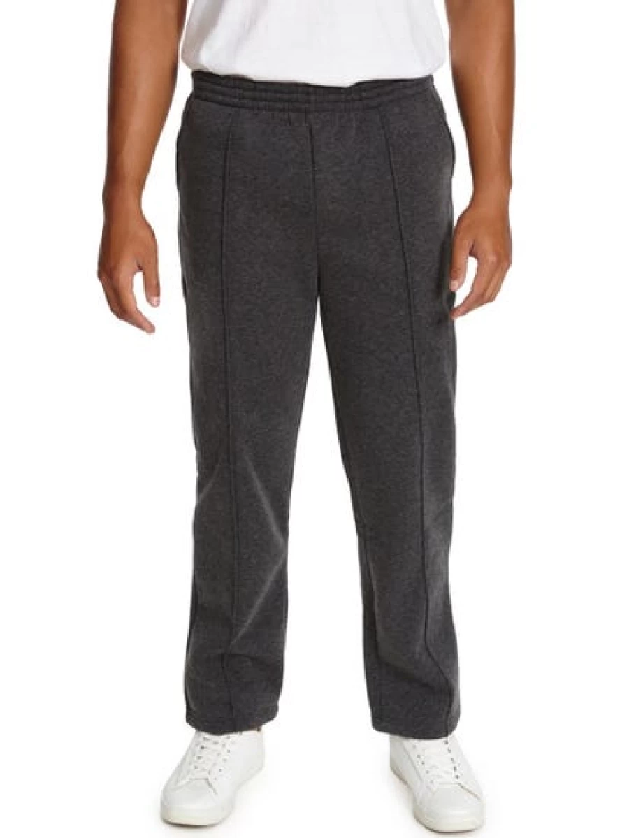 Elliotts Men's Relaxed Fit Fleece Track Pants - Charcoal Comfort Joggers for Casual Wear