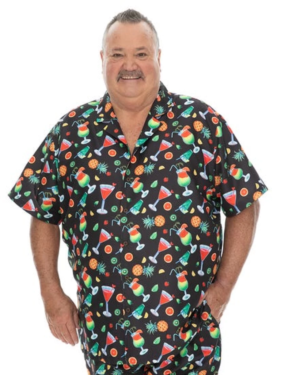 DBK Men's Big & Tall Party Shirt for Cocktail Events - Stylish Formal Wear