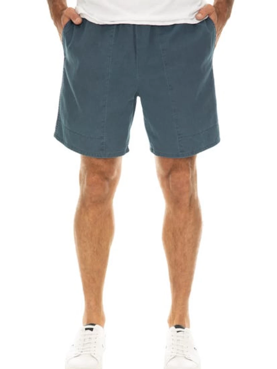 Men's Ruggers Cotton Navy Shorts - Comfortable Casual Summer Shorts for Men