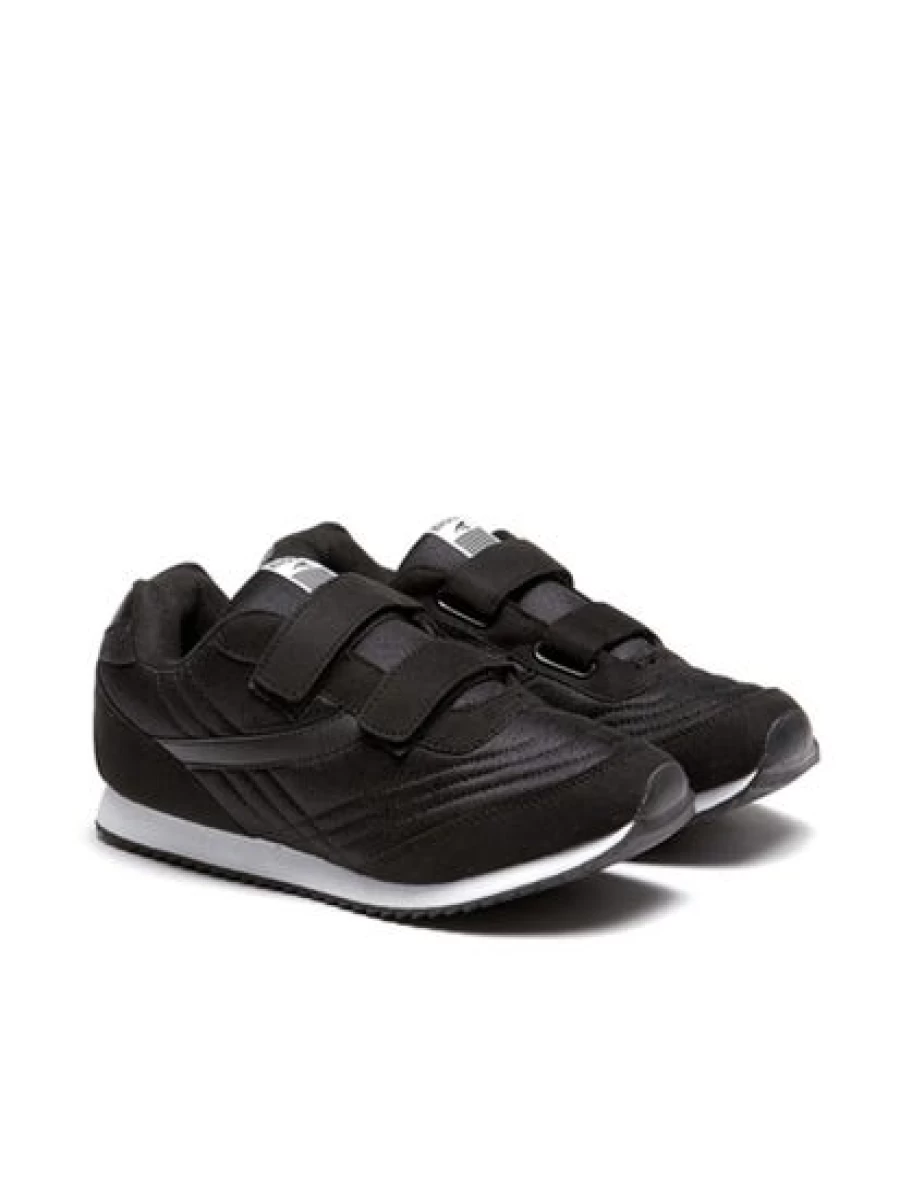 Maxsport Men's Black Velcro Joggers - Comfortable Athletic Pants with Adjustable Waist