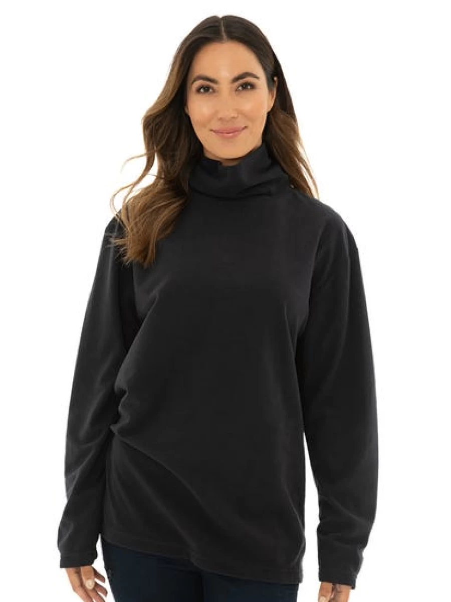 Lowes Unisex Navy Polar Fleece Thermal Underwear Skivvy for Men & Women