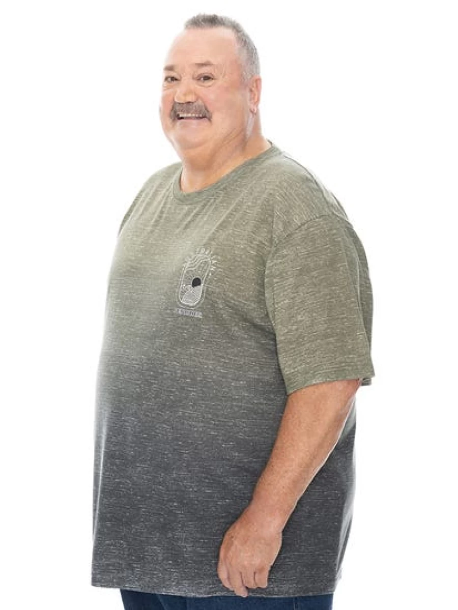 DBK Men's Ombre Fashion Shirt - Big & Tall Stylish Casual Wear