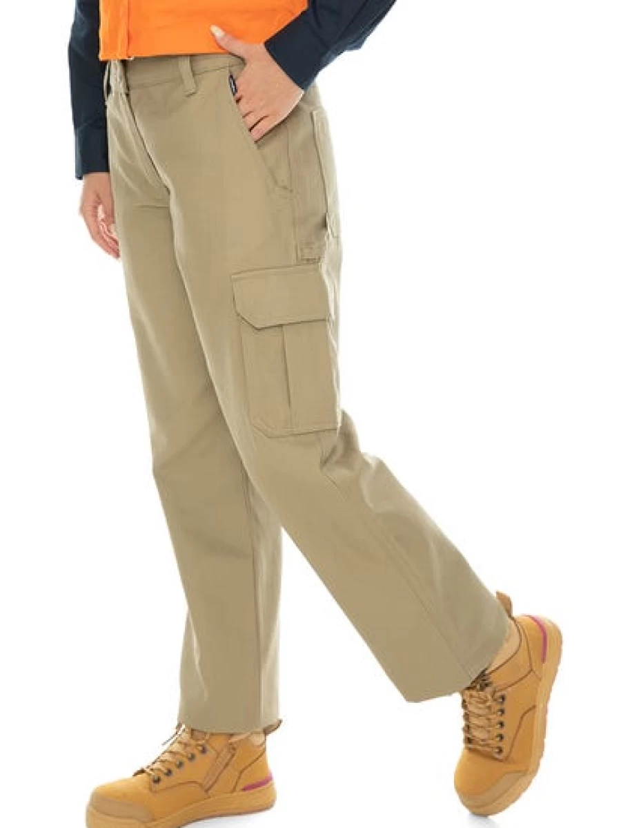 King Gee Men's Work Pants Khaki - Durable Comfort for Tough Jobs