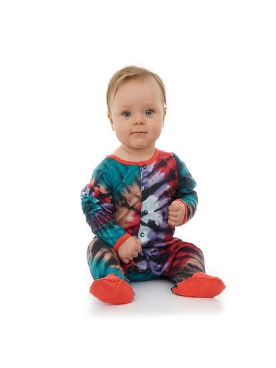Lowes Kids Tie Dye Print Romper - Stylish and Comfortable Baby Outfit
