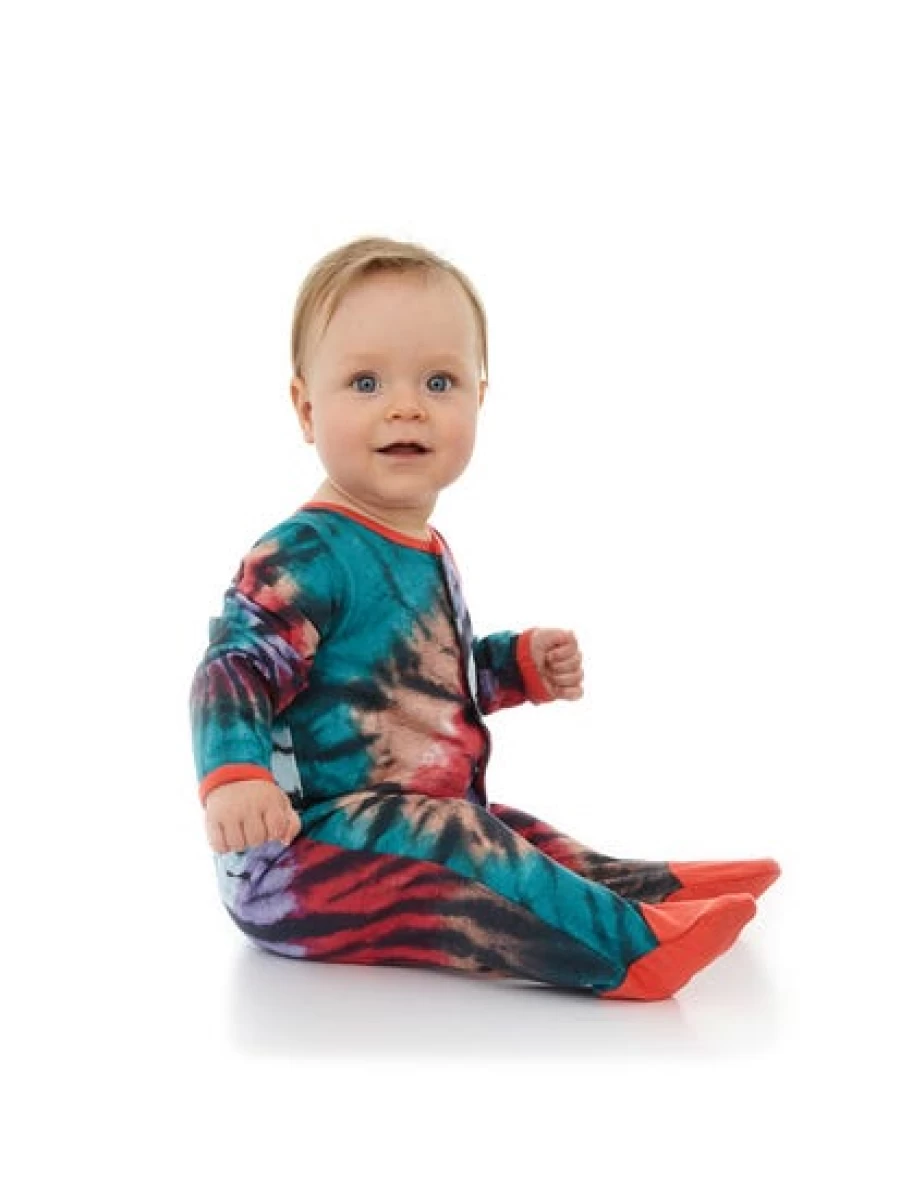 Lowes Kids Tie Dye Print Romper - Stylish and Comfortable Baby Outfit
