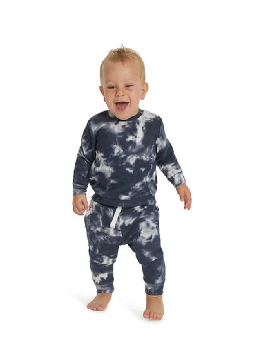 Baby At Lowes Kids Tie Dye Blue Track Pants for Toddlers & Children