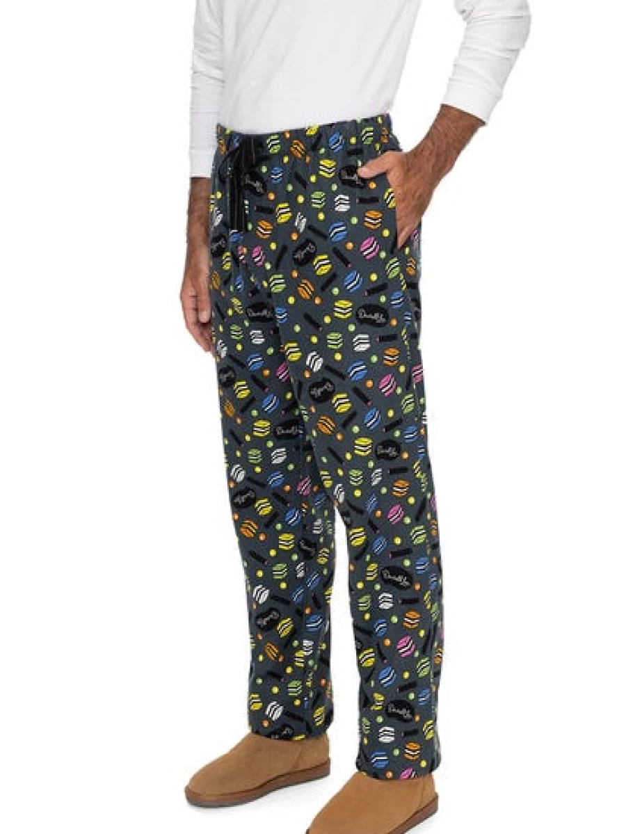 Darrell Lea Men's Liquorice Allsorts Flannel Pants Comfortable Casual Wear