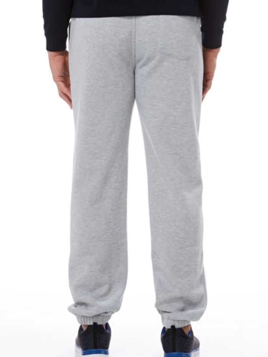 Lowes Men's Grey Relaxed Fit Fleece Jogger Pants for Comfort & Style