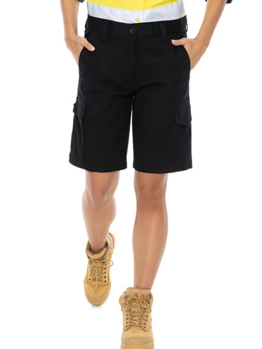 Men's Work Shorts Black by Lowes - Durable & Comfortable Utility Shorts for Men