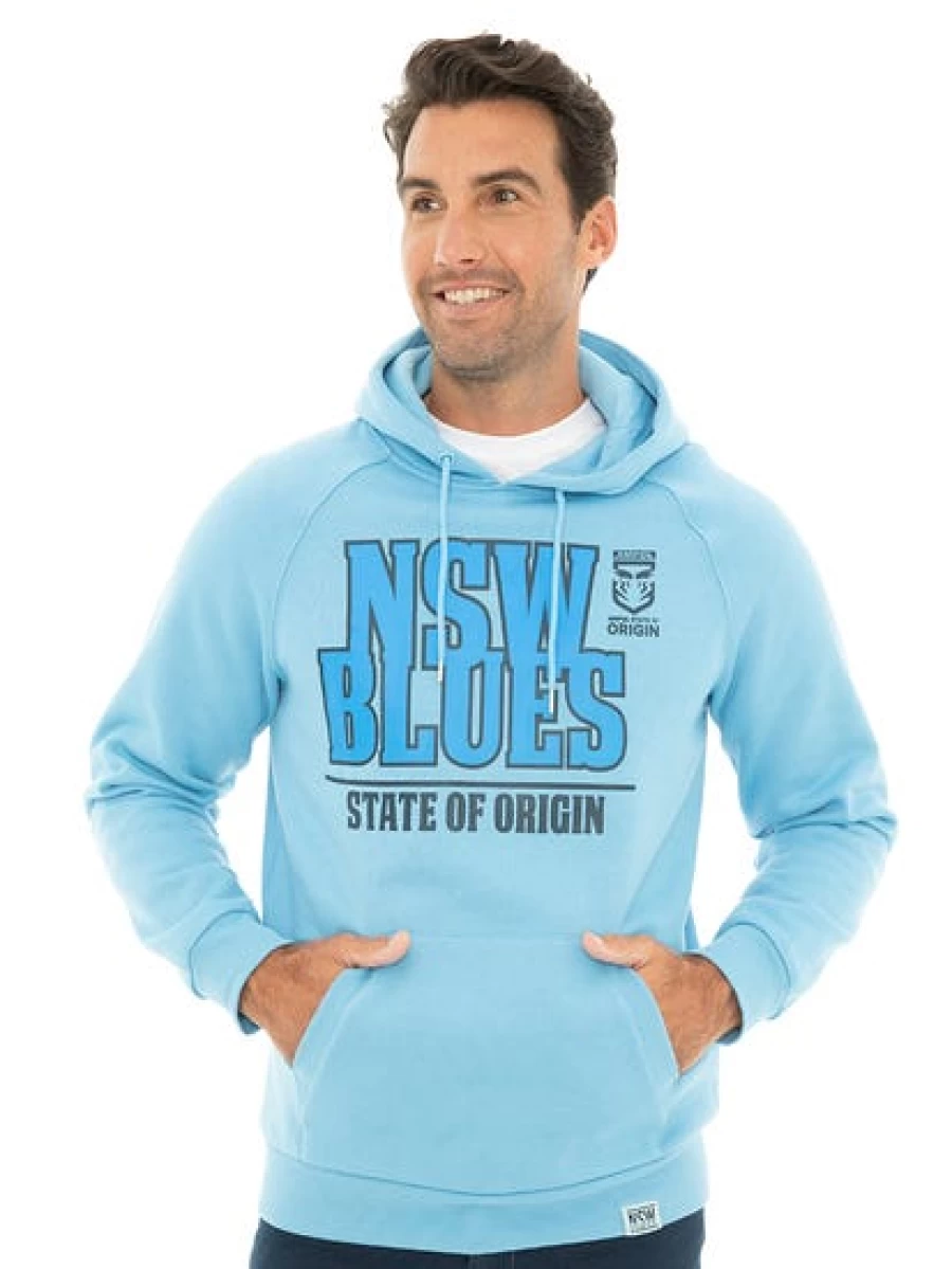 Licensed NSW Men's Pullover Hoodie - Premium Comfort & Style