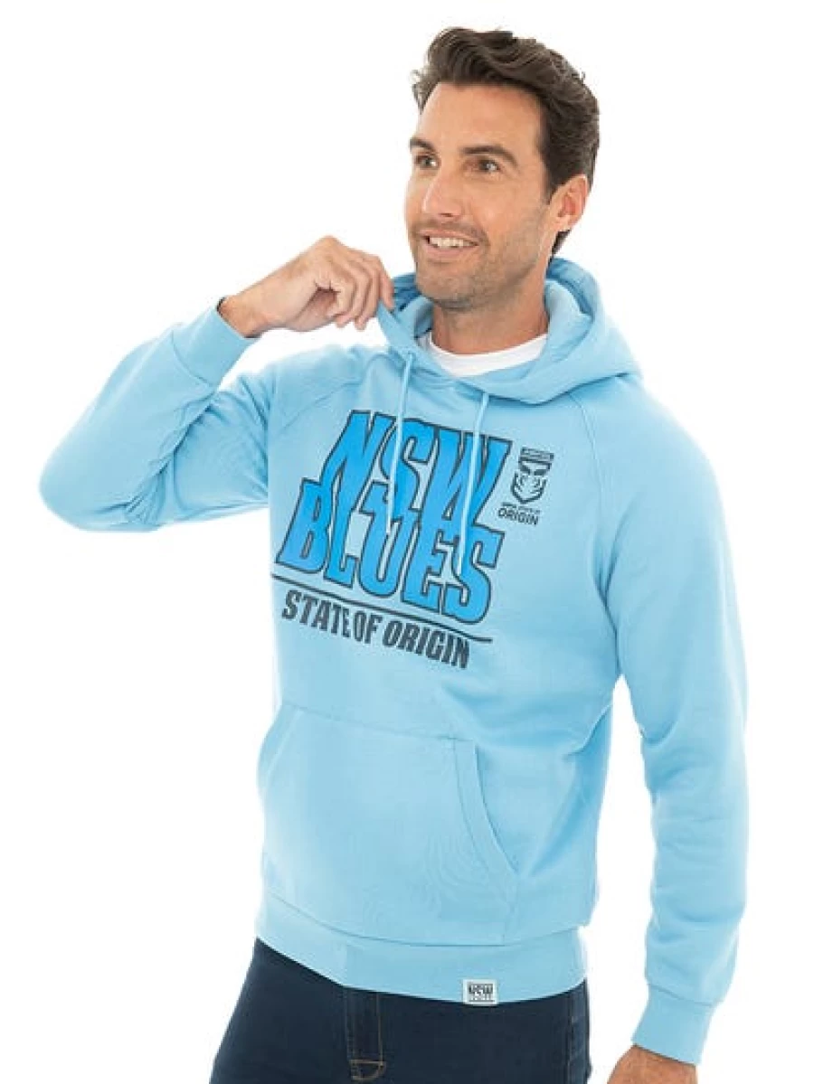 Licensed NSW Men's Pullover Hoodie - Premium Comfort & Style