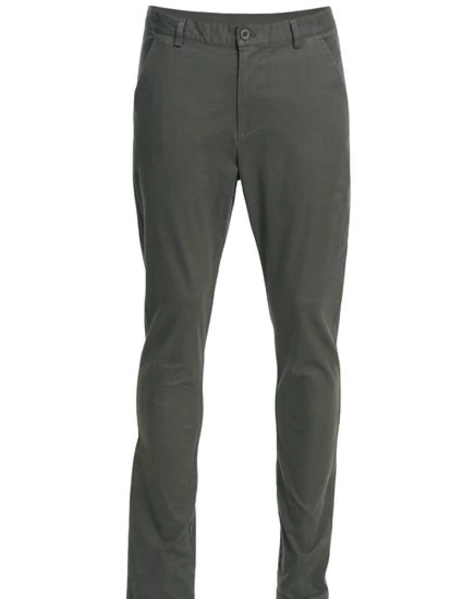 "Men's Iconic Soul Grey Chino Pants - Classic Fit Casual Trousers"