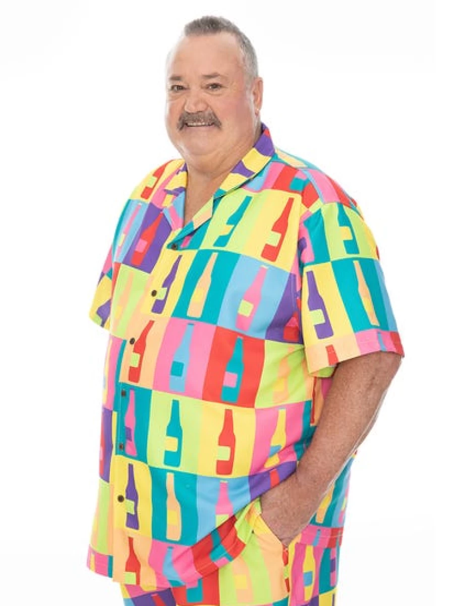 Riley Adams Men's Big & Tall Pop Art Graphic Short Sleeve T-Shirt