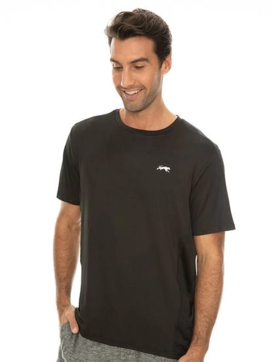 Cougars Men's Black Performance Training T-Shirt - Athletic Workout Tee