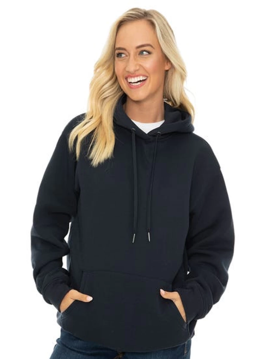 Lowes Unisex Navy Popover Hoodie - Comfortable Casual Pullover Sweatshirt for Men & Women