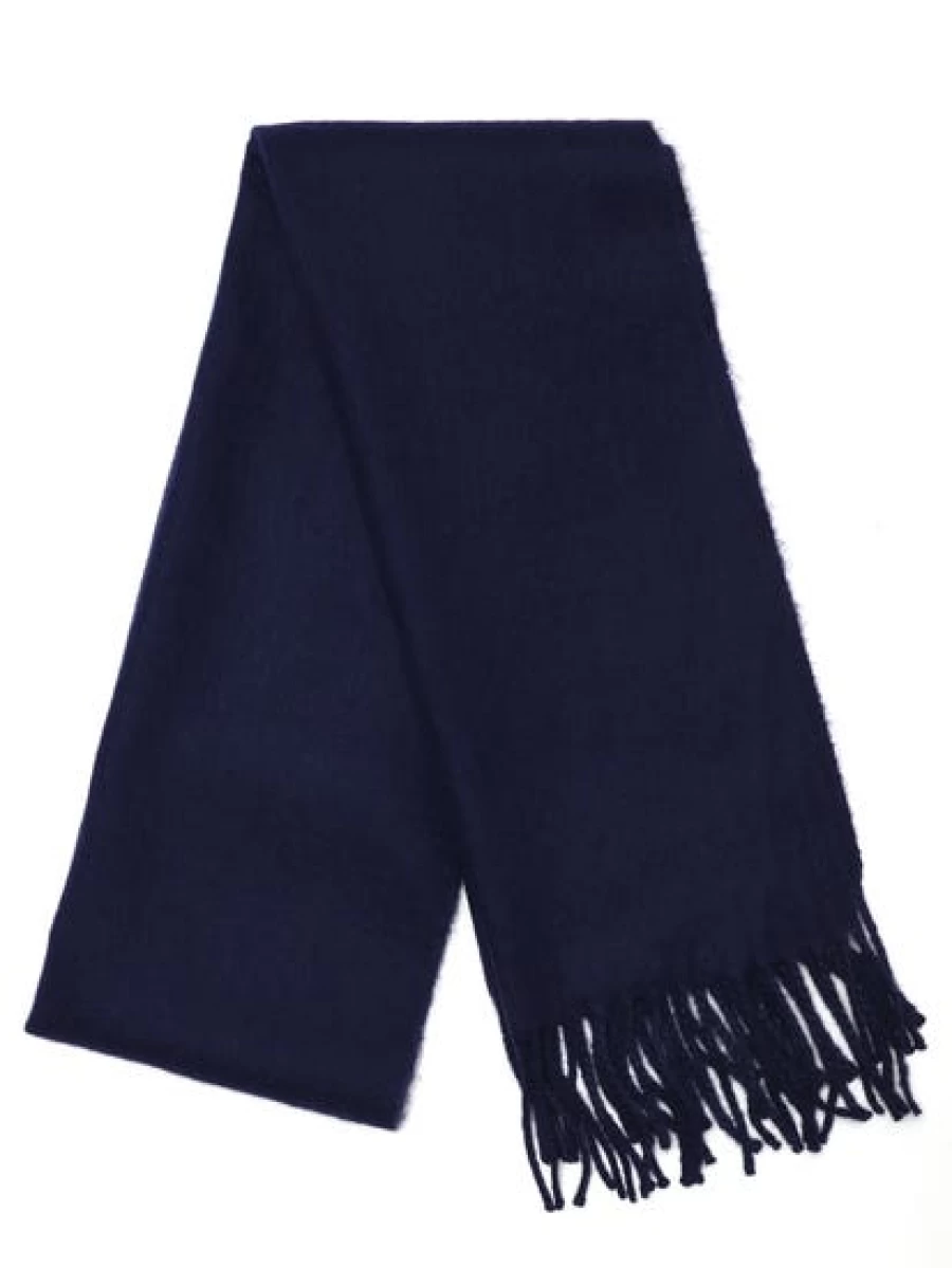 Lowes Men's Navy Blue Scarf - Soft Winter Accessory for Gentlemen