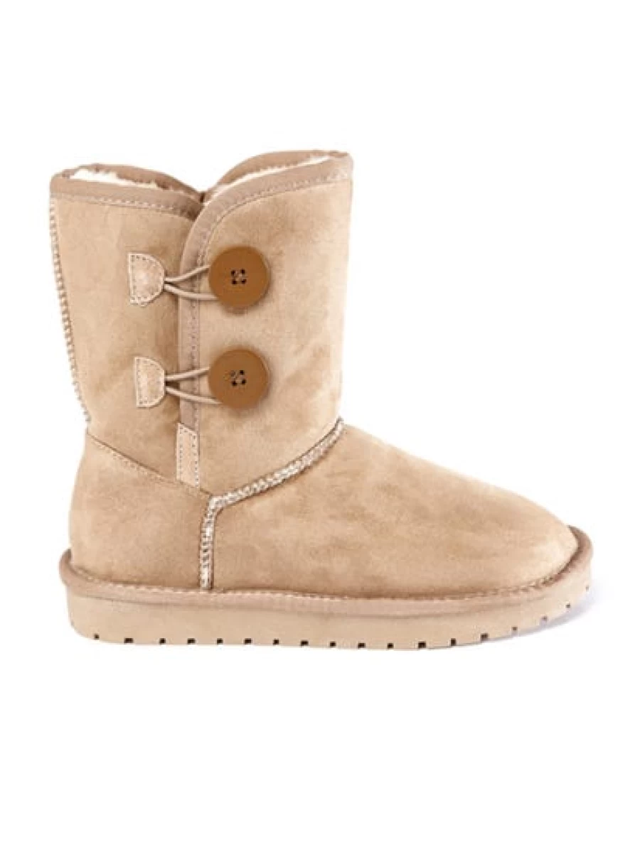Lowes Men's Taupe Alpine Ugg Boots - Grosby Style Comfort & Warmth