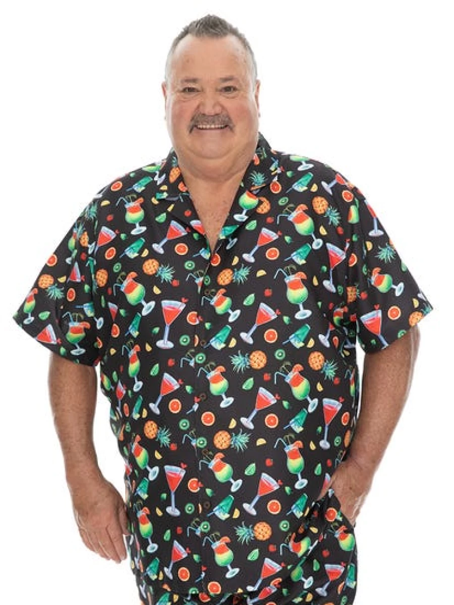 DBK Men's Stylish Big & Tall Party Shirt for Cocktail Events & Special Occasions