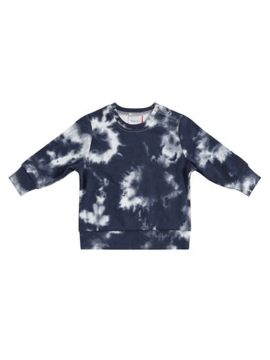 "Baby At Lowes Kids' Blue Tie Dye Sweater | Soft & Stylish Pullover"