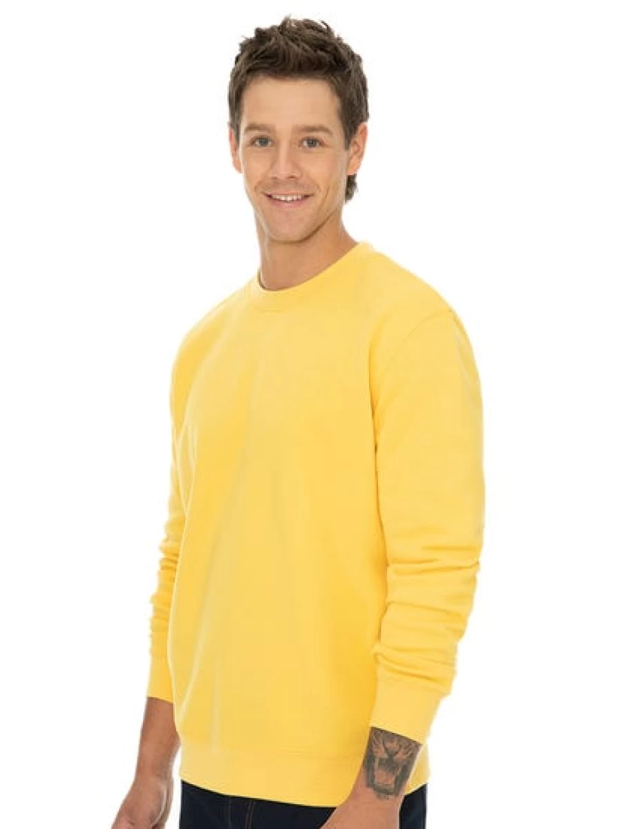 Lowes Men's Fleece Sloppy Joe Jacket in Butter Color