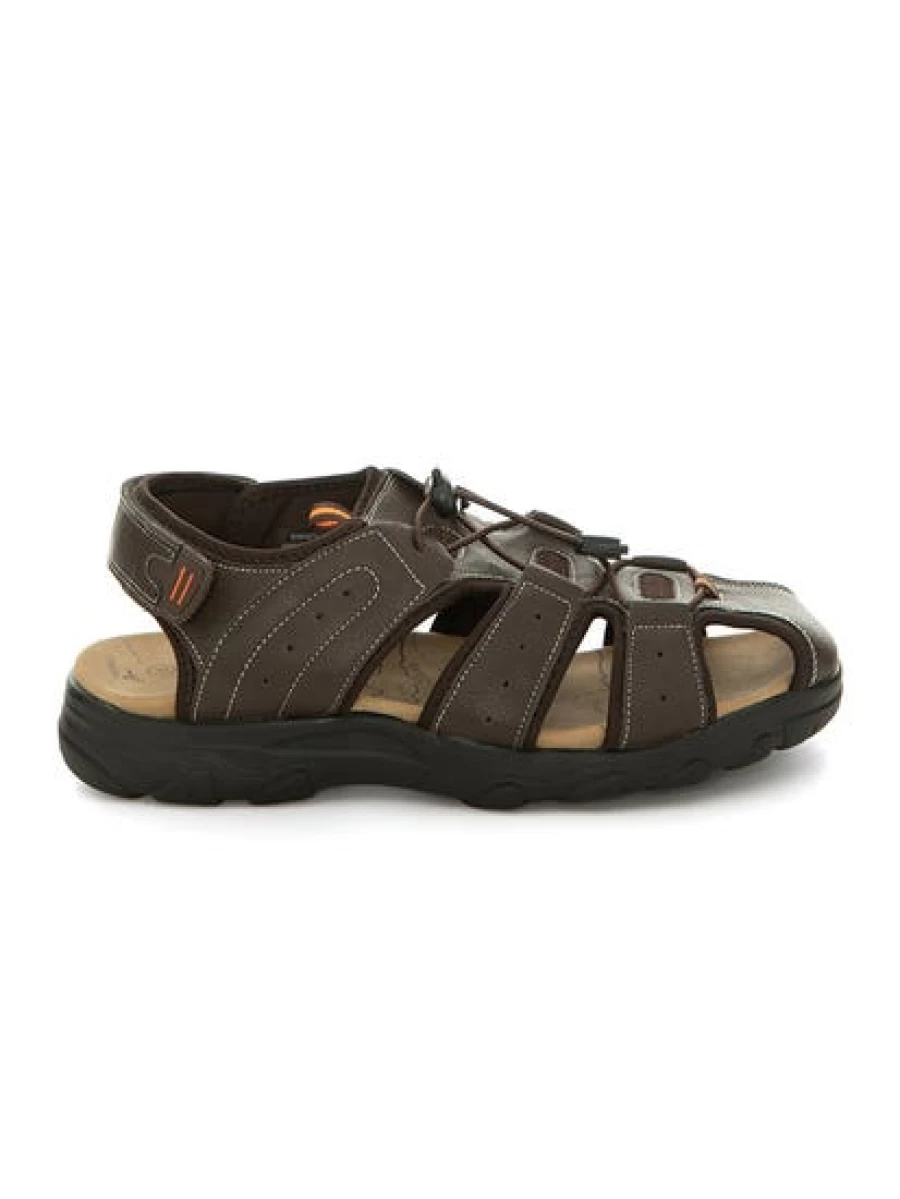 Cougars Men's Brown Howrah Comfortable Sandals for Outdoor Walking