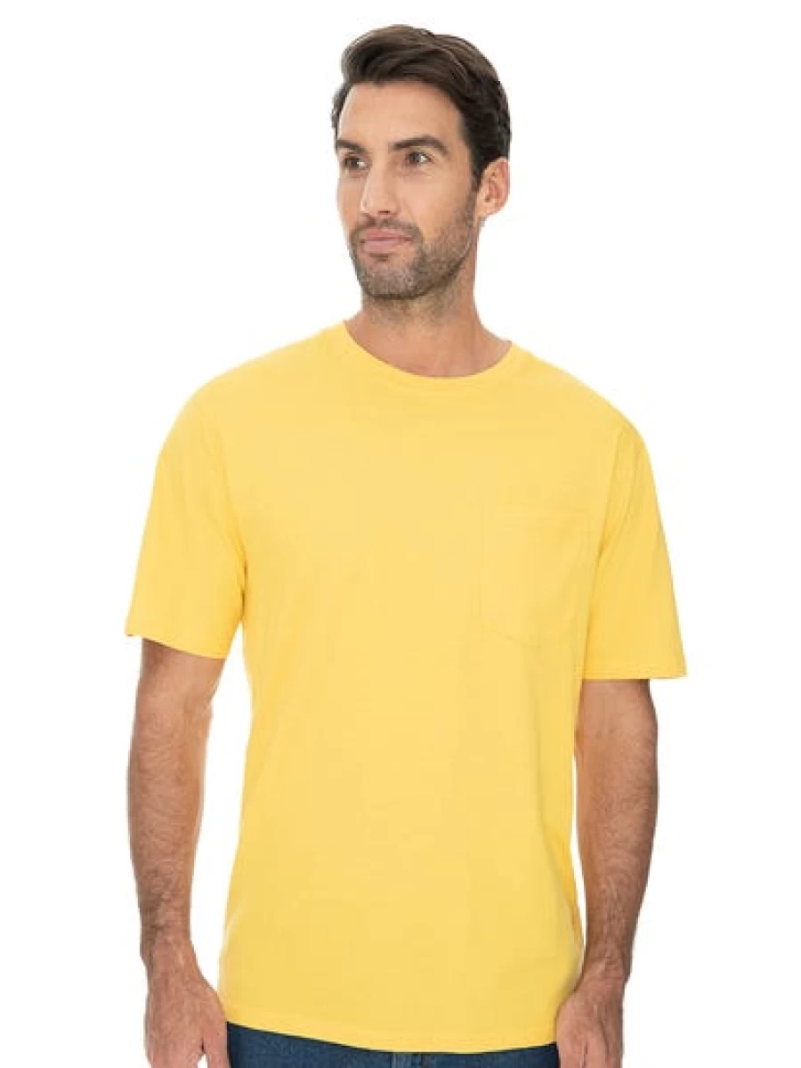Lowes Men's Basic Cotton Crew Neck T-Shirt - Soft Comfortable Tee for Casual Wear