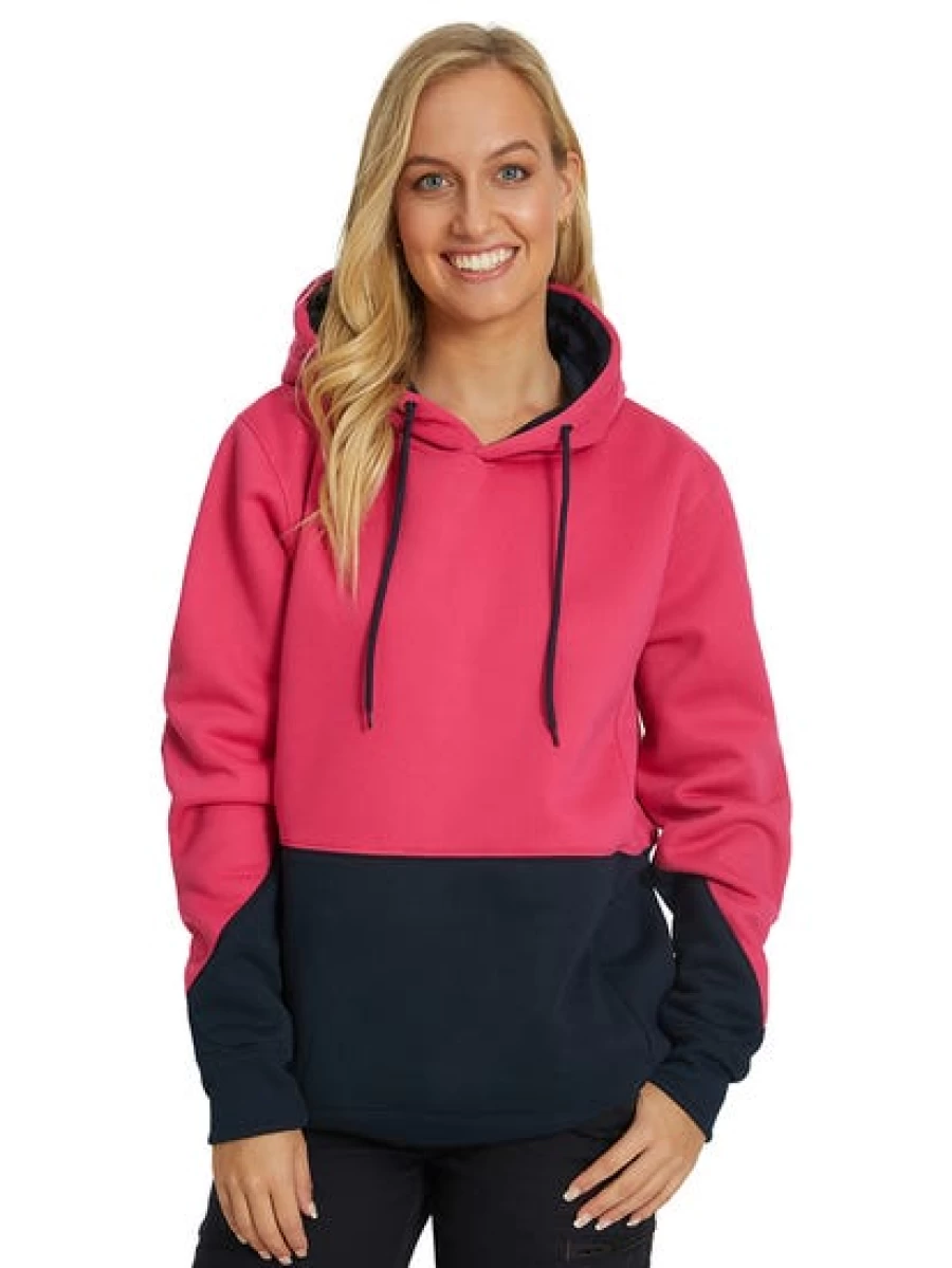 Lowes Men's Pink & Navy Pullover Hoodie