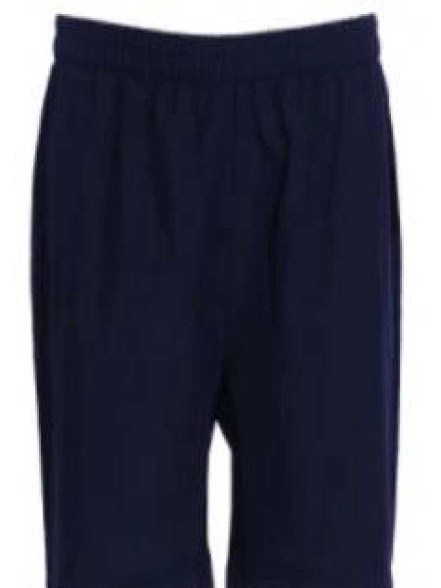 Iconic Soul Men's Navy Microfibre Shorts - Comfortable & Styletic Athletic Shorts for Men