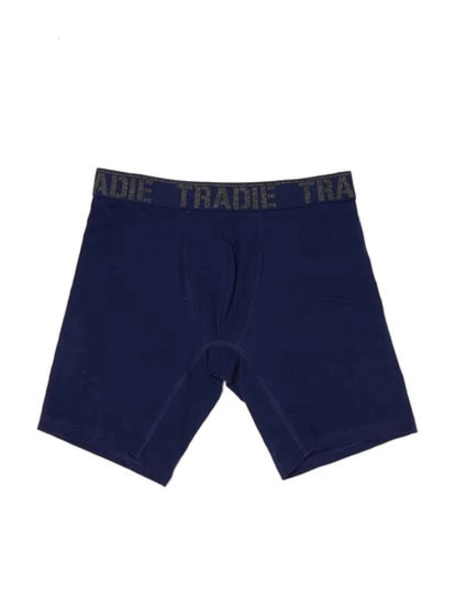 Lowes Men's Tradie Navy Nautical Long Leg Swim Trunk