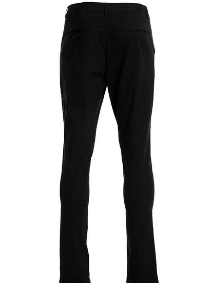 Men's Iconic Soul Black Chino Pants - Classic Fit Casual Trousers for Men