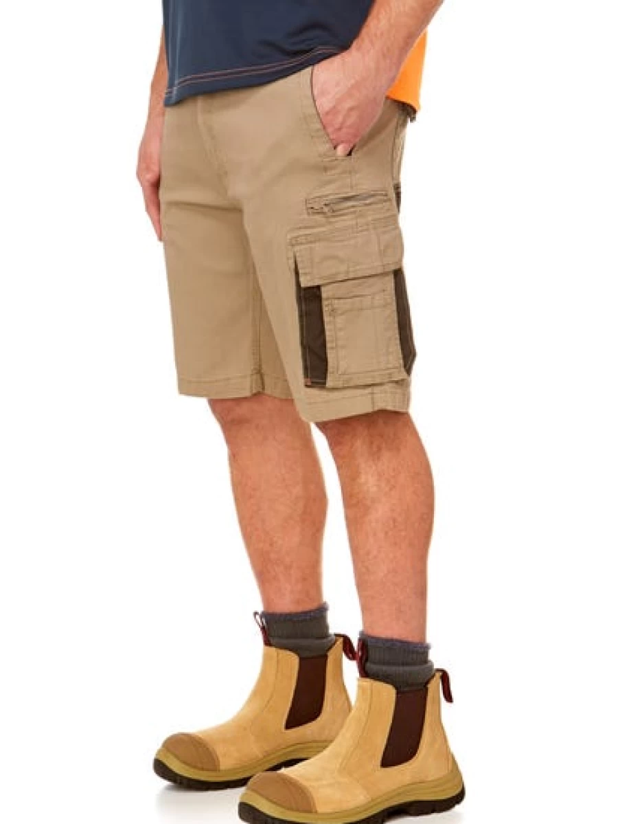 Men's Traders 308 Stretch Cargo Shorts - Comfortable Khaki Outdoor & Casual Shorts for Men