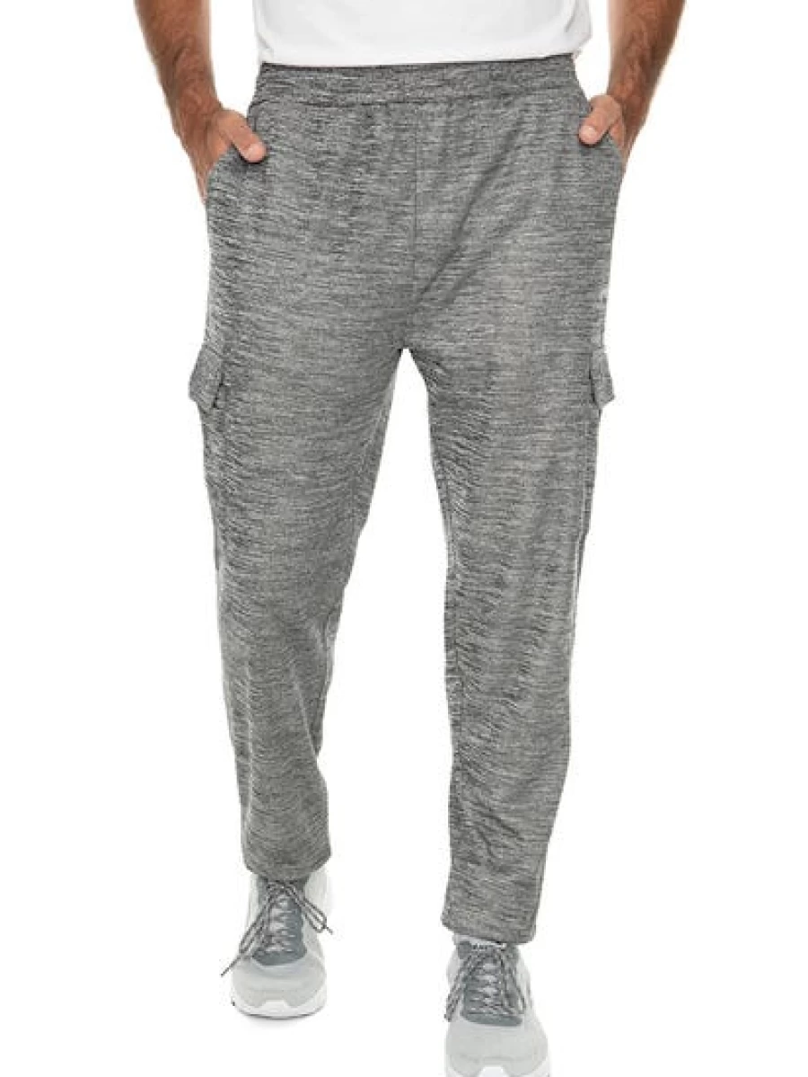 Cougars Men's Grey Active Cargo Jogger Pants - Comfortable & Stylish Workout Joggers