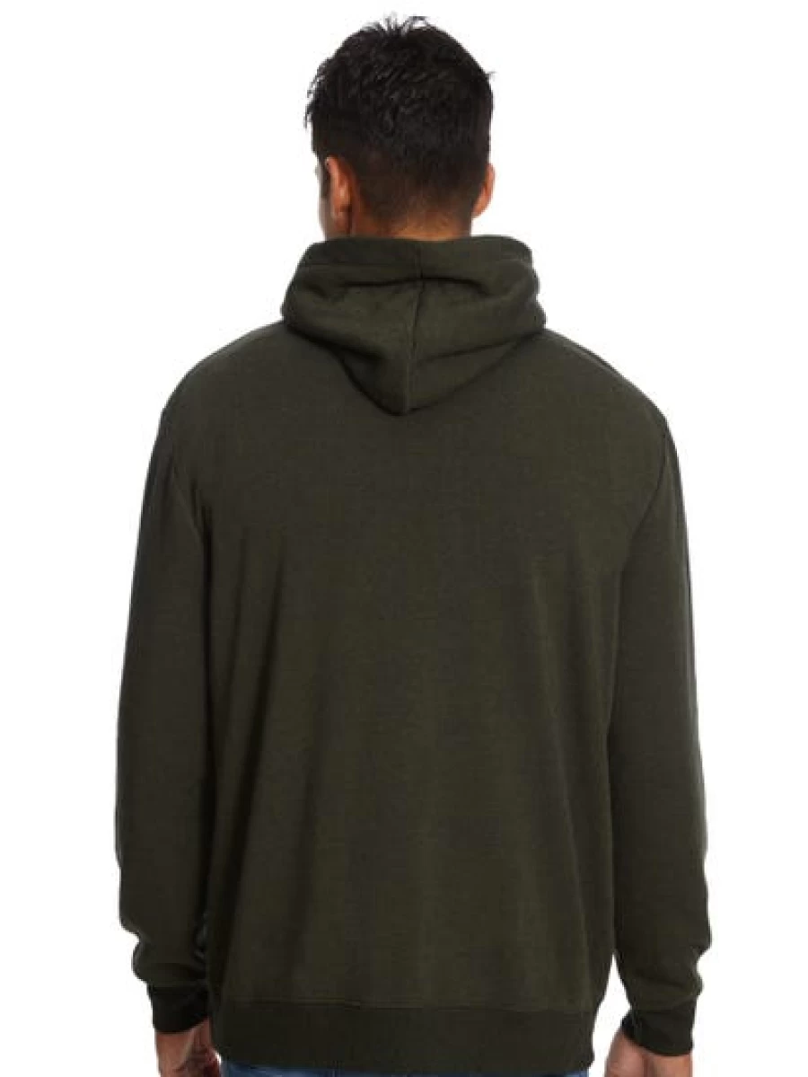 Lowes Men's Olive Marle Popover Hoodie - Casual Pullover Sweatshirt with Hood