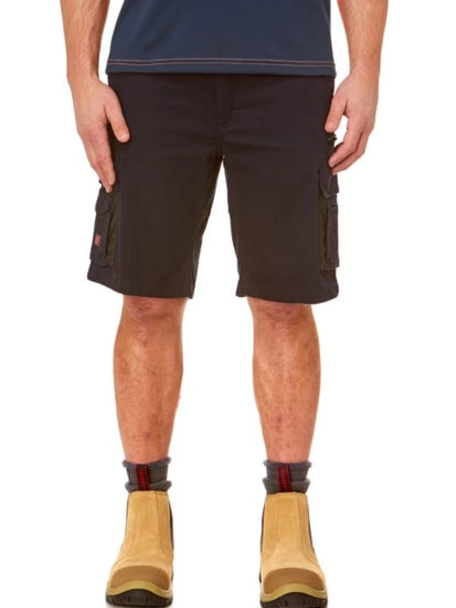Men's Traders 308 Stretch Cargo Shorts - Comfortable Navy Outdoor Work Shorts for Men