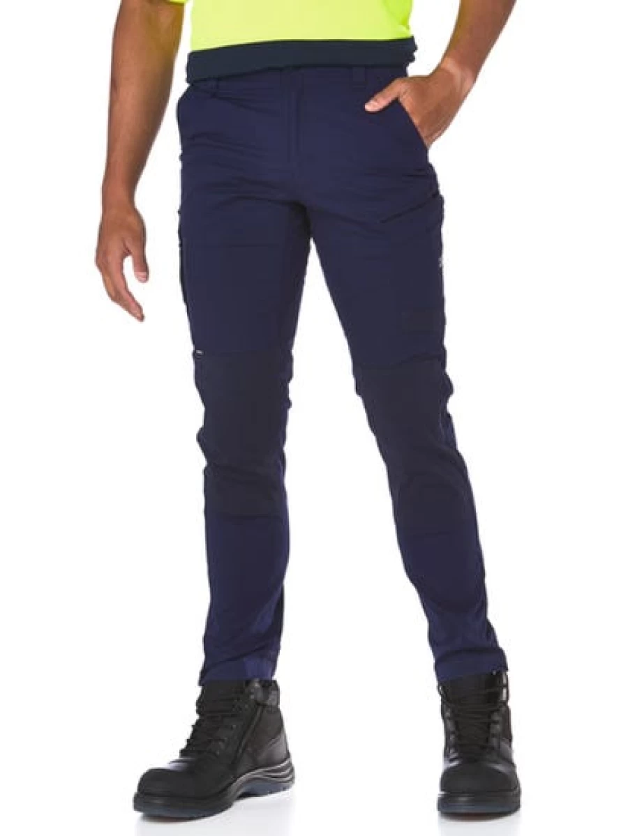 Hard Yakka Men's Navy Raptor Slim Fit Work Pants